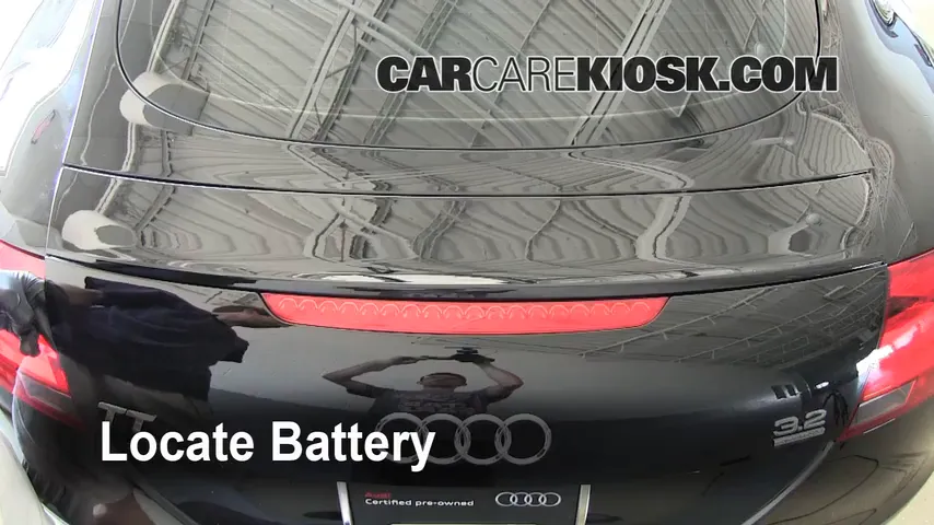 2008 Audi TT Quattro 3.2L V6 Coupe Battery